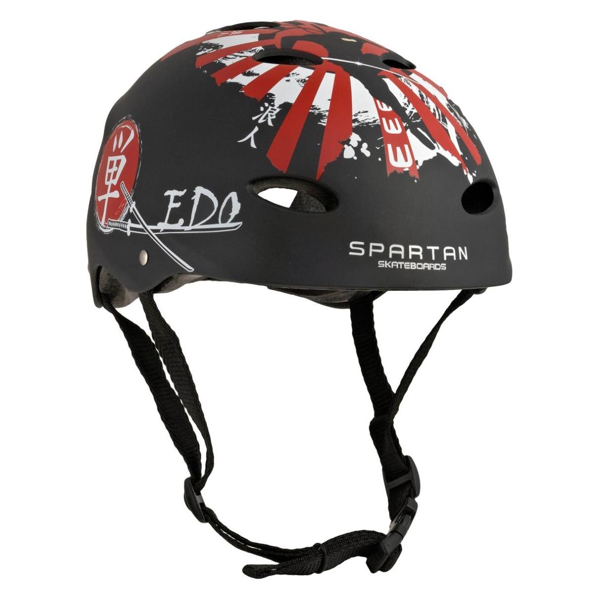 Spartan Publishing Helm, Roller, Rollen, Skateboard, verstellbar, Fahrrad, r.L (55 - 59 cm) (CZ20199)