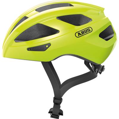 Rennradhelm ABUS "MACATOR" Gr. M, gelb (signal gelb), Helme, M Kopfumfang: 52cm - 58cm