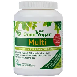 OMNIVEGAN Multi zertifiziert vegan Tabletten 90 St