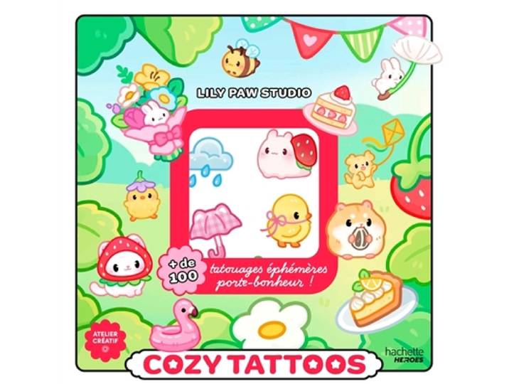 Cozy tattoos - Lily Paw Studio (Broché)