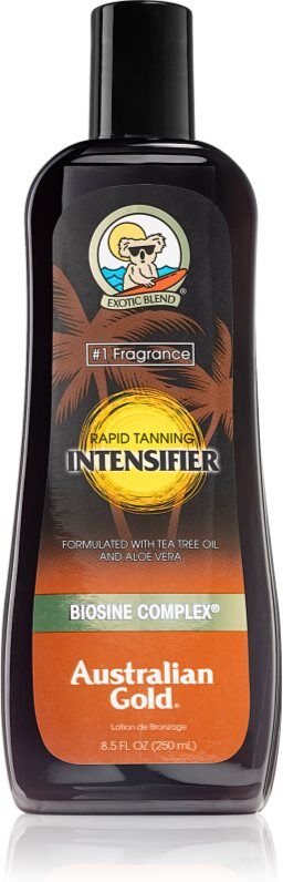 Australian Gold Rapid Tanning Intensifier Bodylotion zum schnelleren Bräunen 250 ml