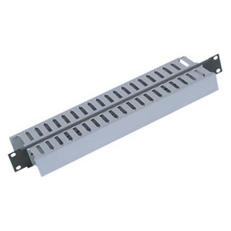 Triton 19" panel 1U with 2x cable trunking (RAB-VP-X03-A1)