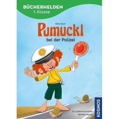 Pumuckl, Bücherhelden 1. Klasse, Pumuckl bei der Polizei, Gebundene Ausgabe von Uli Leistenschneider,Ellis Kaut, Kosmos, 978-3-440-18022-8