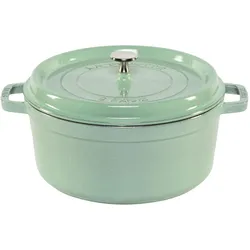 Staub Cocotte, Pfanne + Kochtopf, Grün