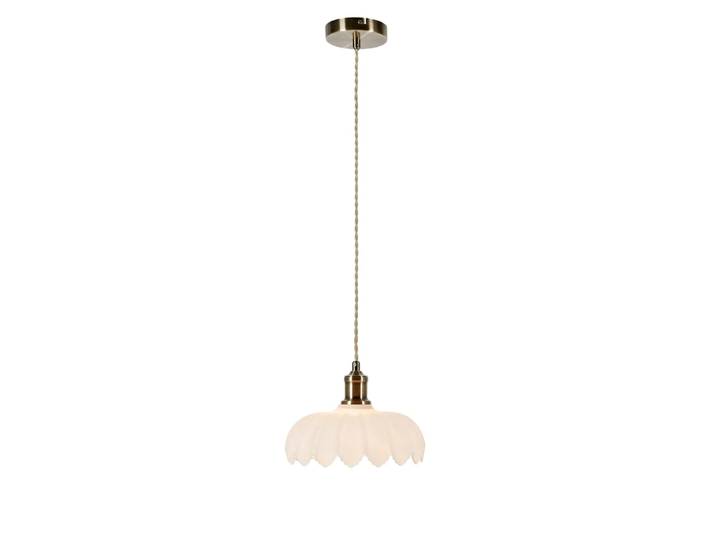 Suspension en verre blanc
