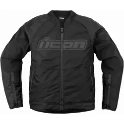 Icon Overlord3 Solid Motorrad Textiljacke XXL