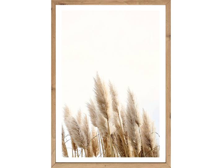 Bild mit Rahmen BÖNNINGHOFF Wandbild gerahmt GETREIDE HALME 50x70 cm – Helles Naturmotiv Scandi , beige (farbe rahmen: artisan, farbe bild(er): beige, gelb, weiß), B:50cm H:70cm T:2,1cm, MDF, Papier, Bilder, Bild mit Rahmen, mit dekorativem Rahmen