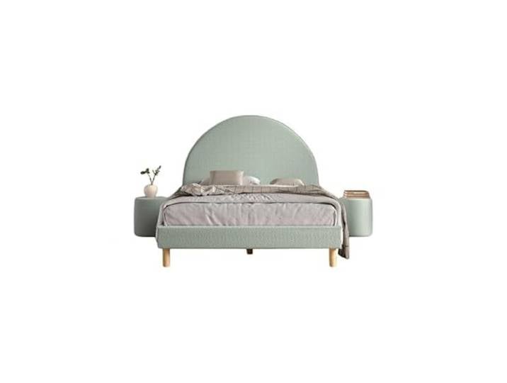 Vipack Bett Moon 140 x 200 cm, Grün mit Sitzsack, olivgrün, 140 x 200