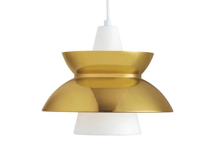 Louis Poulsen Suspension Doo-Wop Pendelleuchte métal Laiton poli