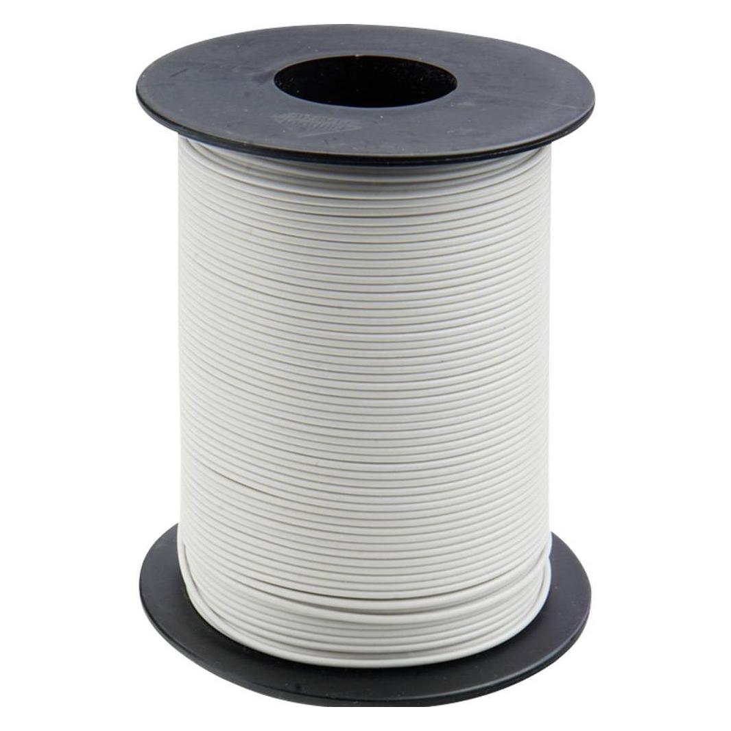 Donau Kupferschalt-Litze Weiss 100 m Spule (100 m) (119-15)