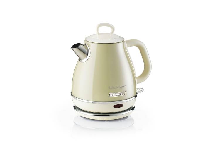 Ariete Wasserkocher im Vintage Design, Creme