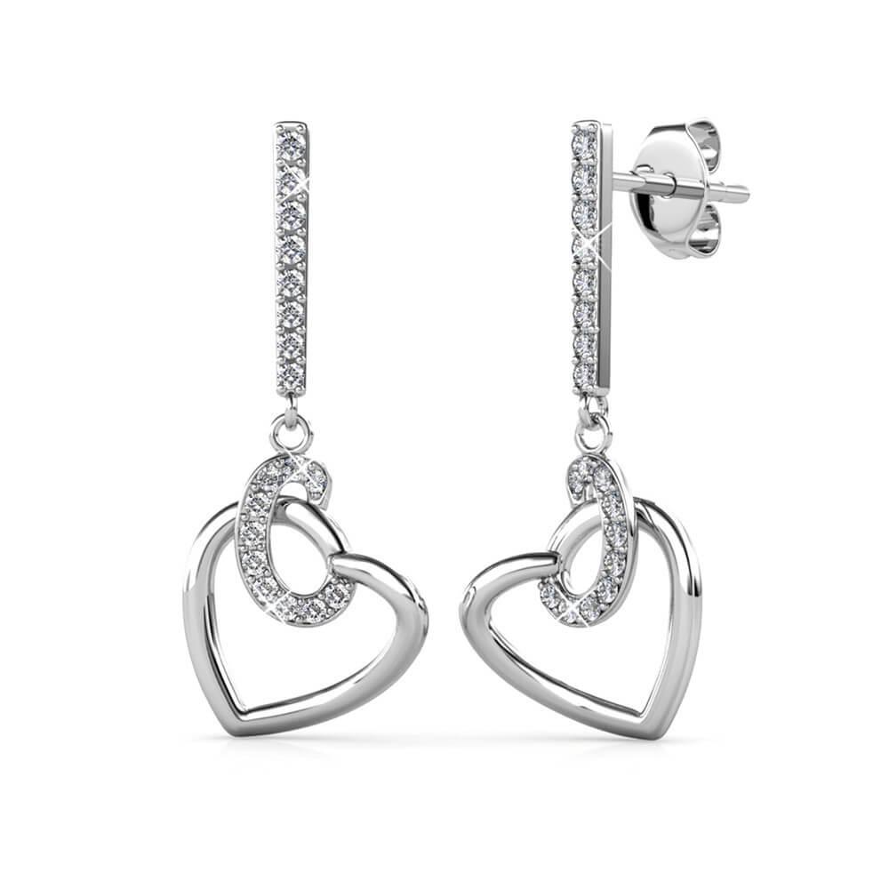Allure Ohrringe - Silber und Kristall