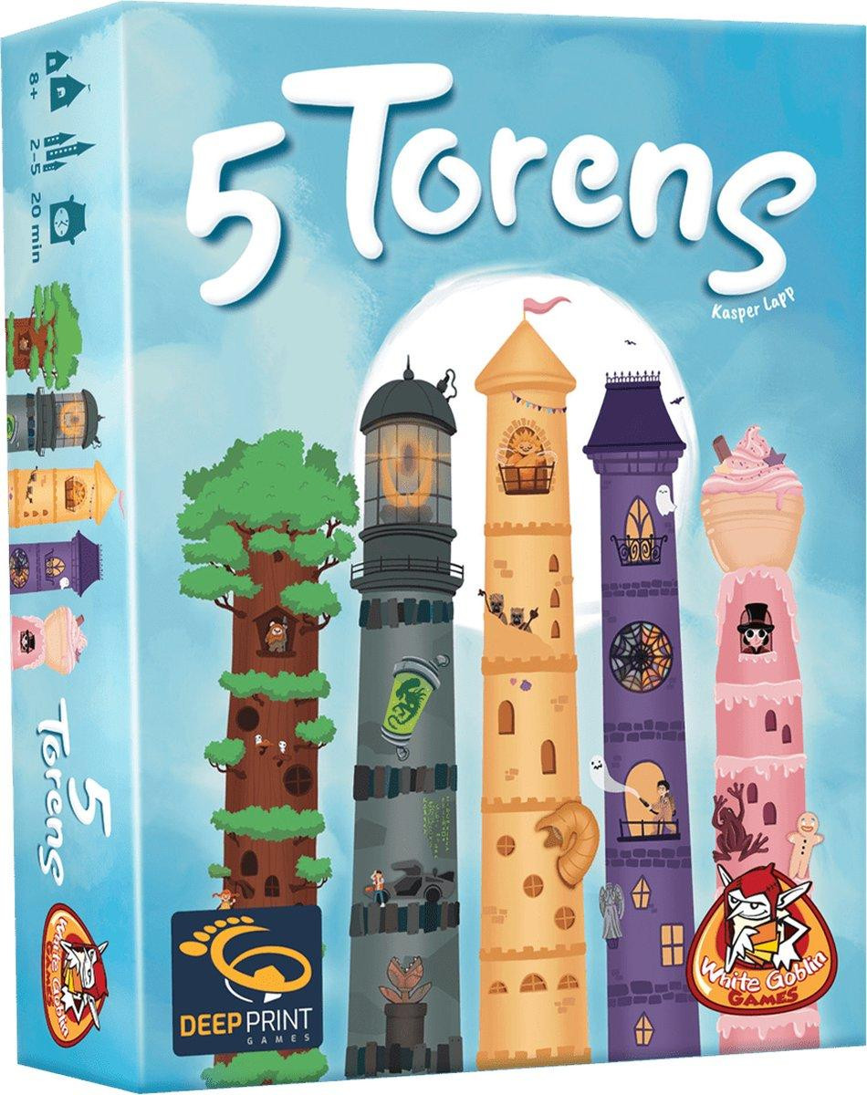 5 Towers: Een strategisch kaartspel voor kinderen en volwassenen