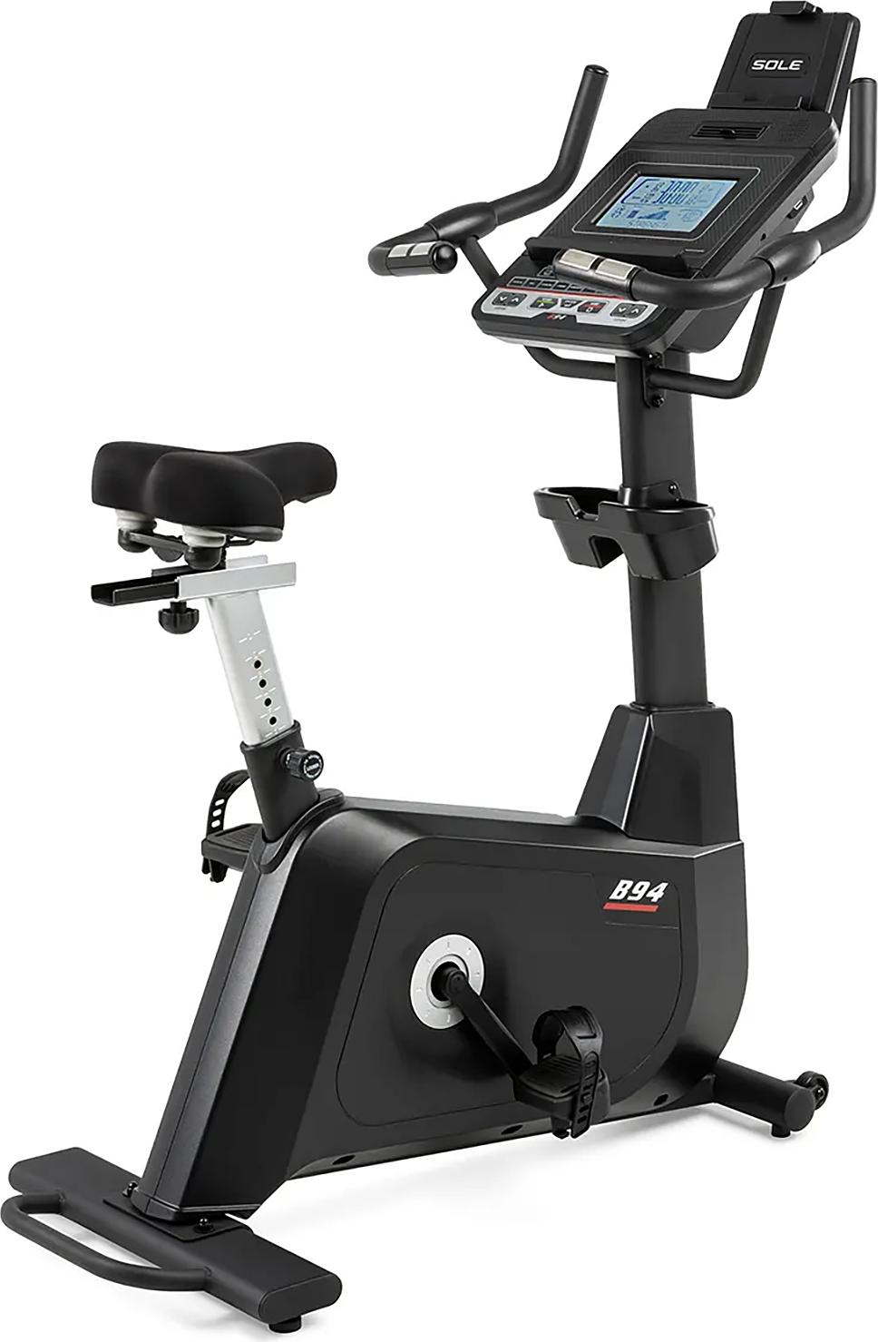 HAMMER Sole Ergometer B94 - Heimtrainer für Zuhause, App kompatibel mit Kinomap, Zwift & SOLE, 12 kg Schwungmasse, 10 Programme, Hometrainer, Fahrrad