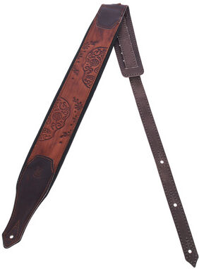 Minotaur New Orleans Skull LeatherStrap Braun