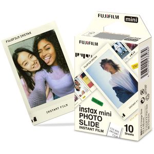 Fujifilm Sofortbildfilm Instax Mini Photo Slide, 8,6 x 5,4cm, beige, 10 Blatt