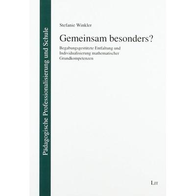 Winkler, S: Gemeinsam besonders?, Taschenbuch von Stefanie Winkler, Lit Verlag, 978-3-643-14719-6