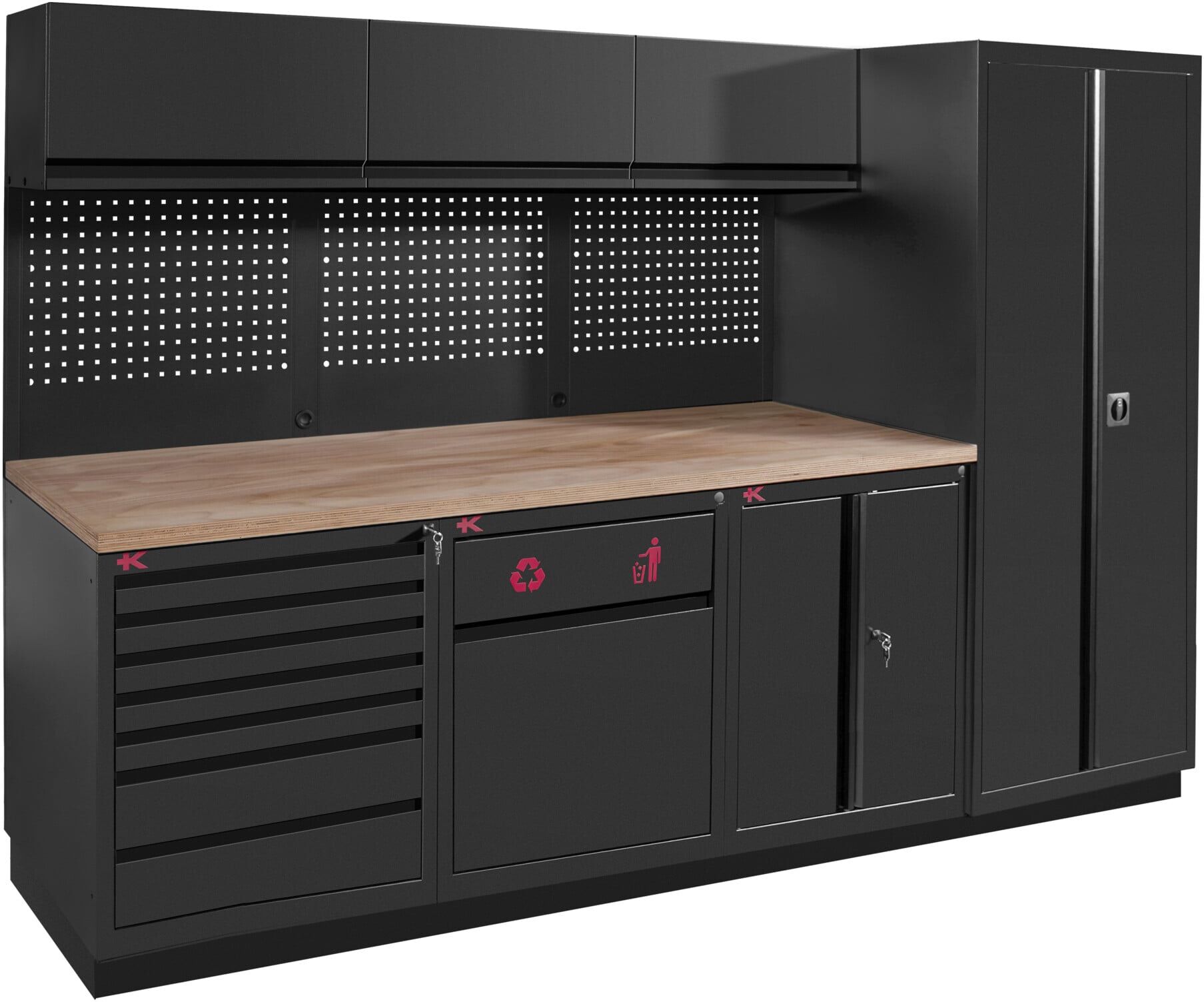 Kraftwerk Element-Kombination MOBILIO PRO 4 Hochschrank rechts (119.007.200)