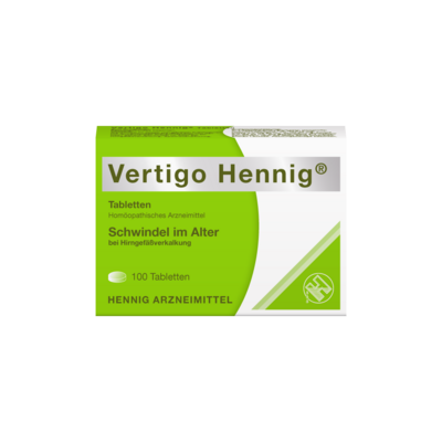 Hennig Arzneimittel GmbH & Co. KG VERTIGO HENNIG Tabletten 100 St 02161569