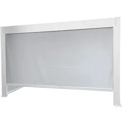 suns Pavillon Maranza Deluxe Seitenteile Textilene Weiß 350 cm