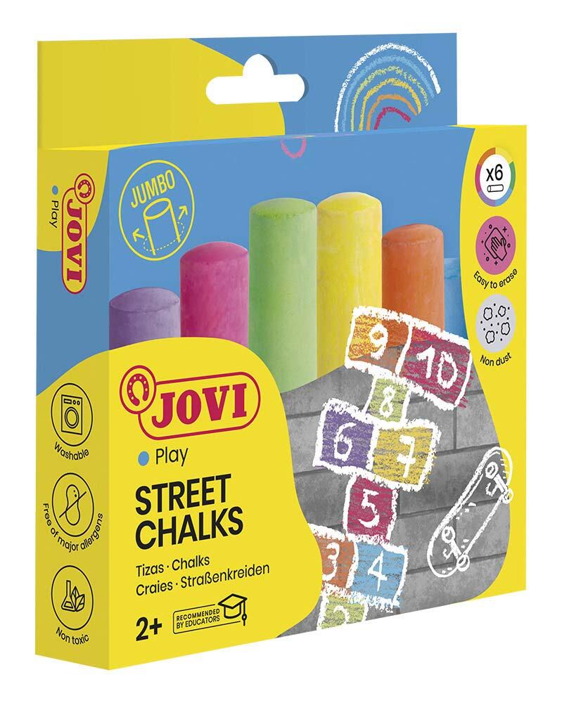 JOVI Street Chalks Straßenmalkreide Mehrfarbig 1030