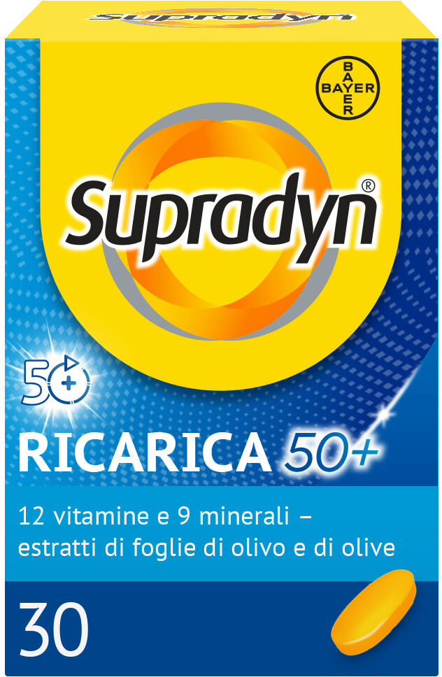 BAYER SpA Supradyn Ricarica 50+, 30 Compresse