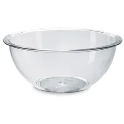 Giganplast Cristal Polycarbonat-Salatschüssel 40 x 18 cm – 10 Liter Fassungsvermögen
