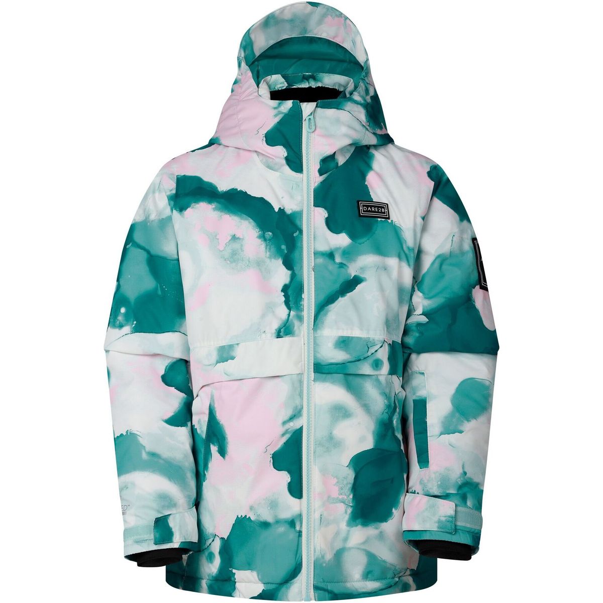 Dare2b Wing It Jacket tealmrbleprt (ZGF) 13yrs DKP581-ZGF-13yrs