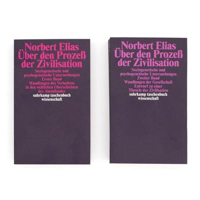 Über den Prozeß der Zivilisation. Soziogenetische und psychogenetische Untersuchungen, Set von Norbert Elias, Suhrkamp, 978-3-518-09934-6
