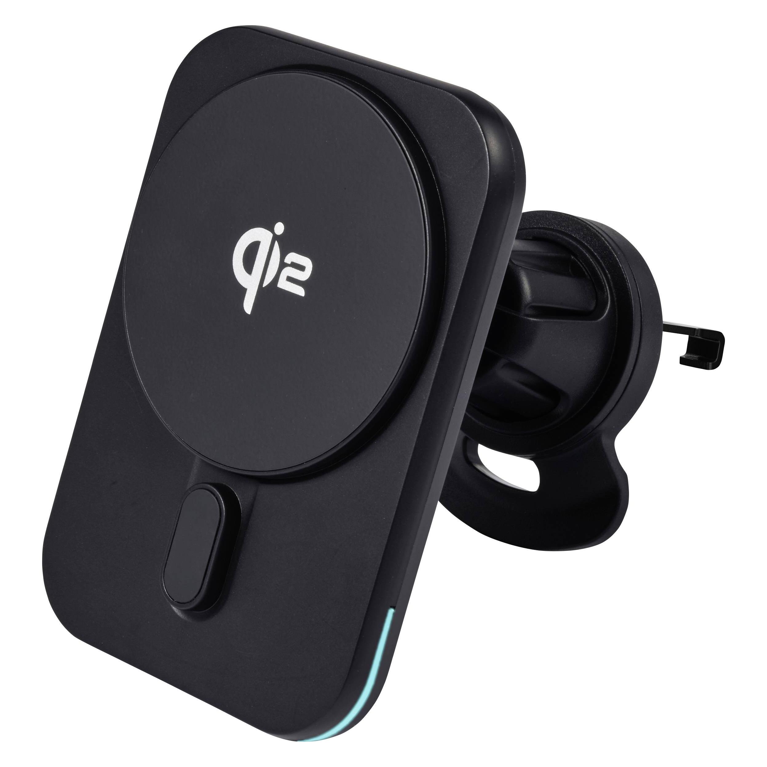 Renkforce RF-Qi2WCar-01 Handy Ladegerät USB-C Für Qi kompatible Geräte, Inkl. L (15 W) (RF-6662044)