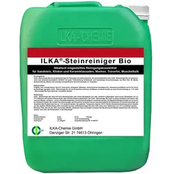 Stein- und Fassadenreiniger ILKA Steinreiniger Bio 30 L Fassadenreiniger, geeignet für Dampfstrahl- und HD-Geräte