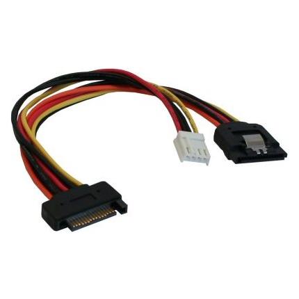 InLine SATA Stromadapapterkabel (15 cm, SATA) (29691)