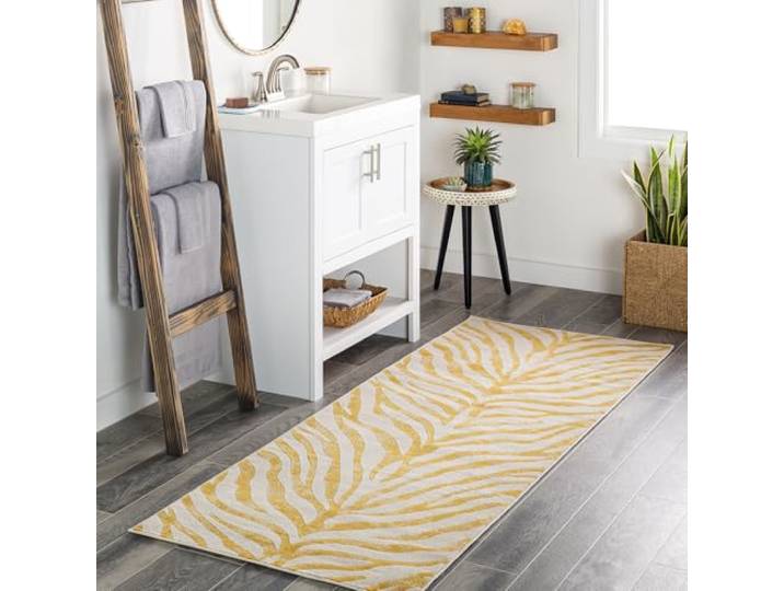 Livabliss Luanda Teppich 80x220 cm – Gelb, Taupe, Beige