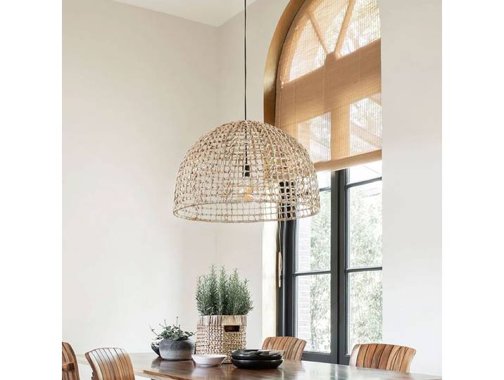 MUST Living Hanglamp La Savina Bananenblad - Naturel