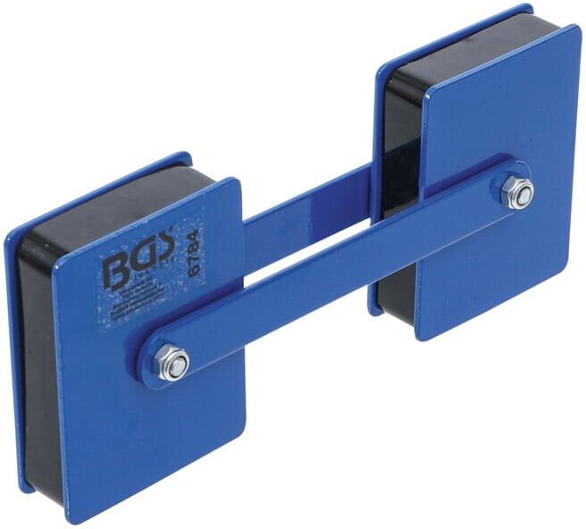 BGS Support magnétique double puissant angle réglable 22,7 kg ; BGS technic (6784)