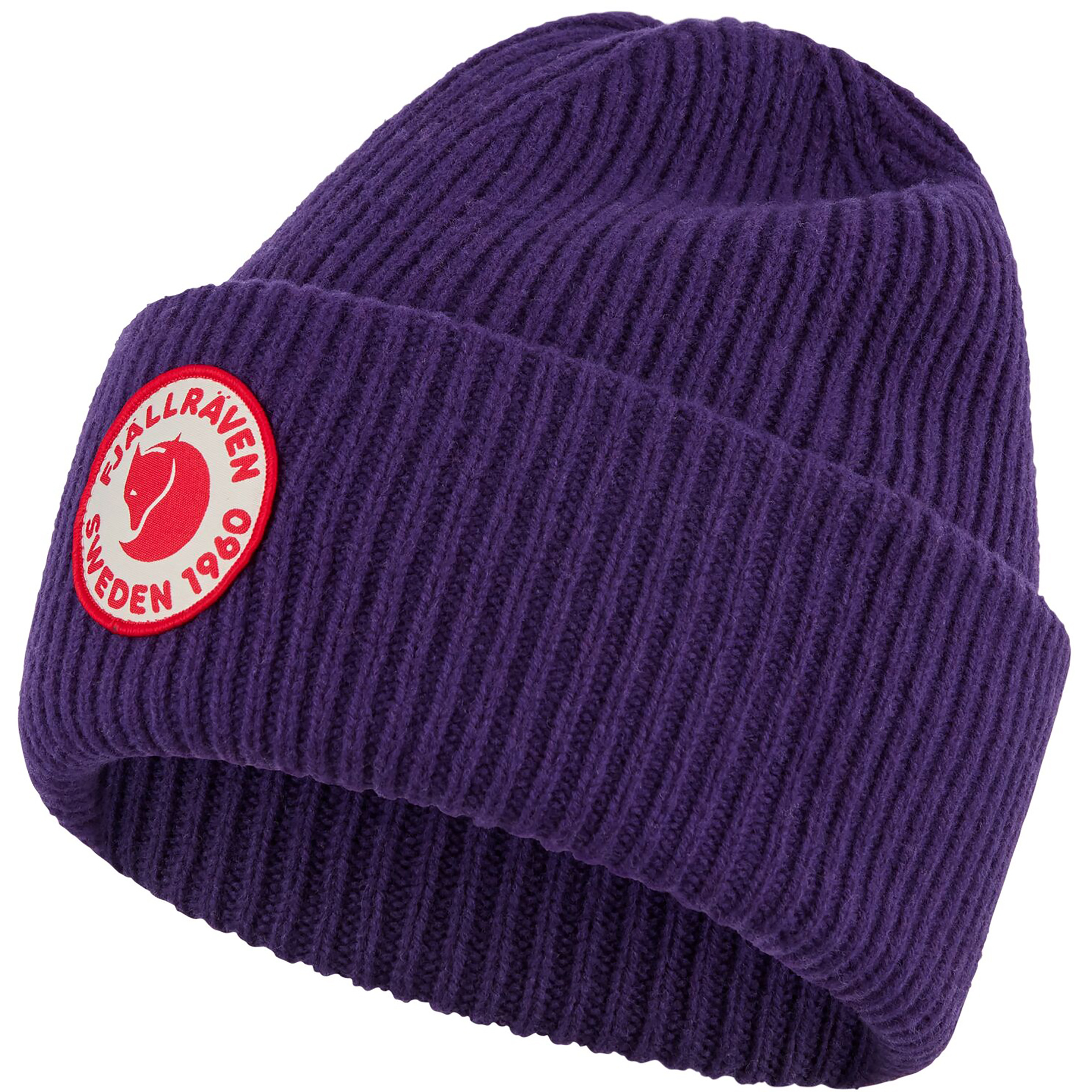 Fjällräven 1960 Logo Mützen & Beanies lila Lifestyle Hautfreundlich