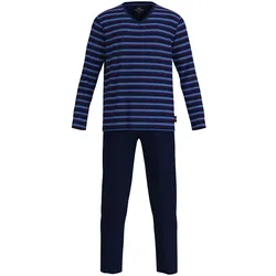Schlafanzug lang Herren Pyjama
