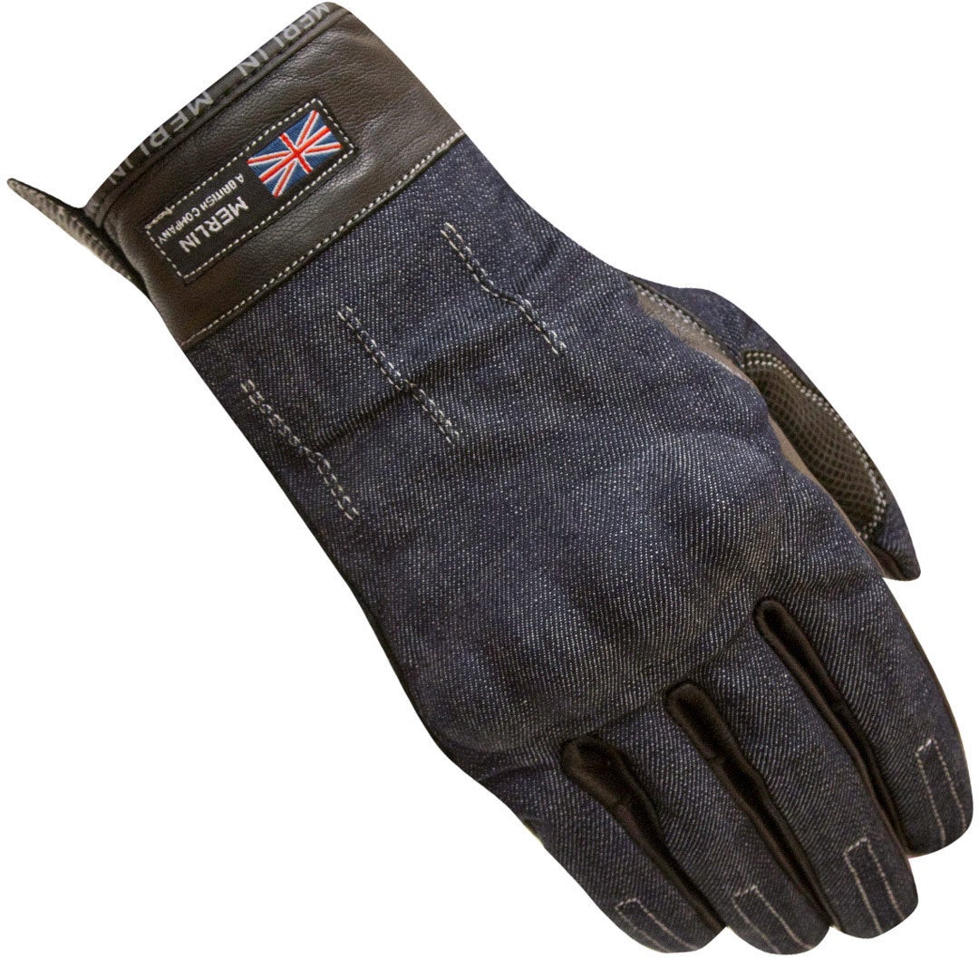 Merlin Icon Motorradhandschuhe MLG025-BLU-2XL