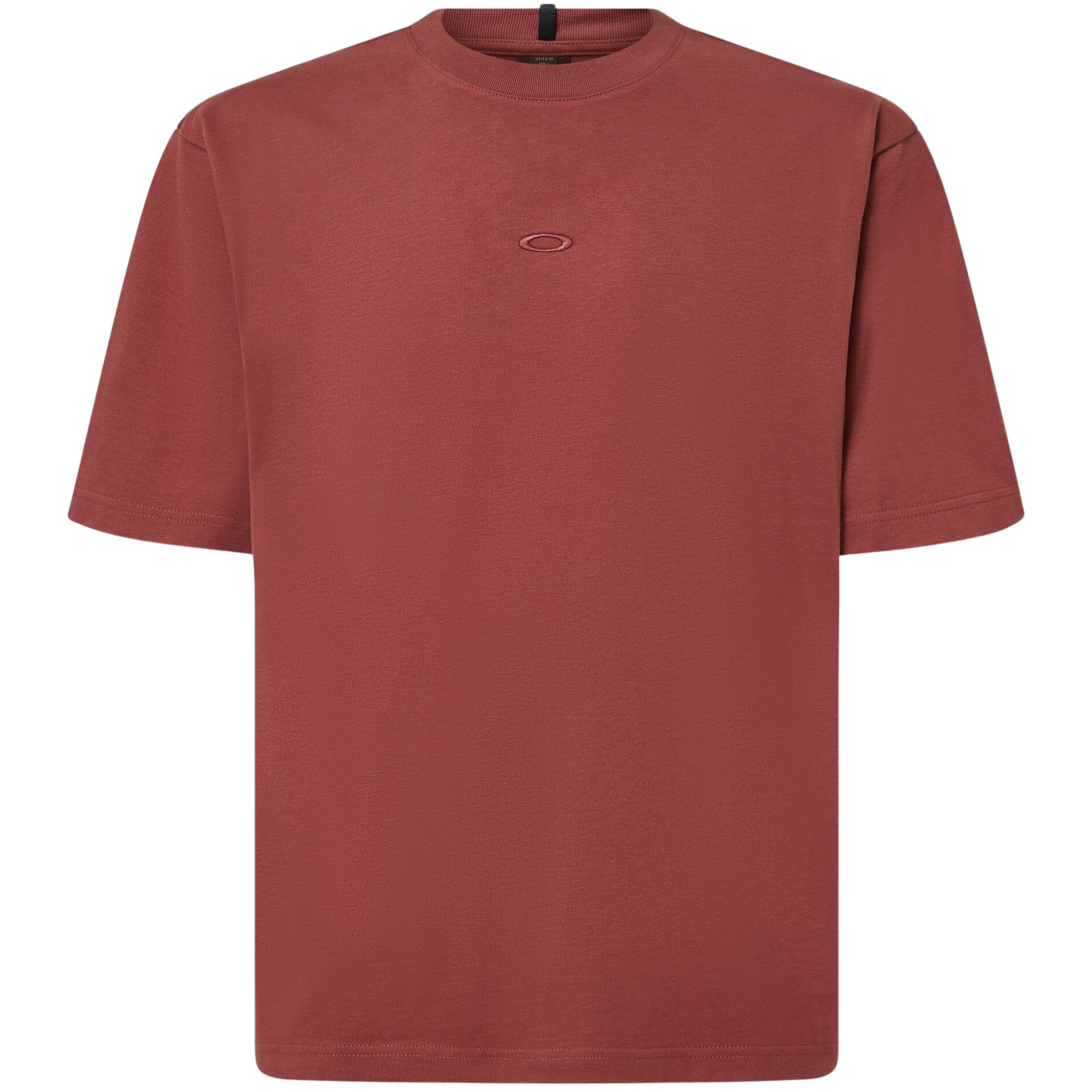 Oakley Futurescape Fossil Herren T-Shirts rot Größe S Lifestyle Hautfreundlich
