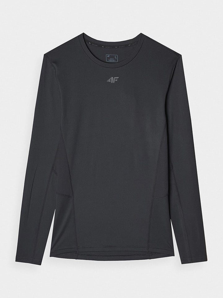 4F Trainingsshirt in Schwarz - L