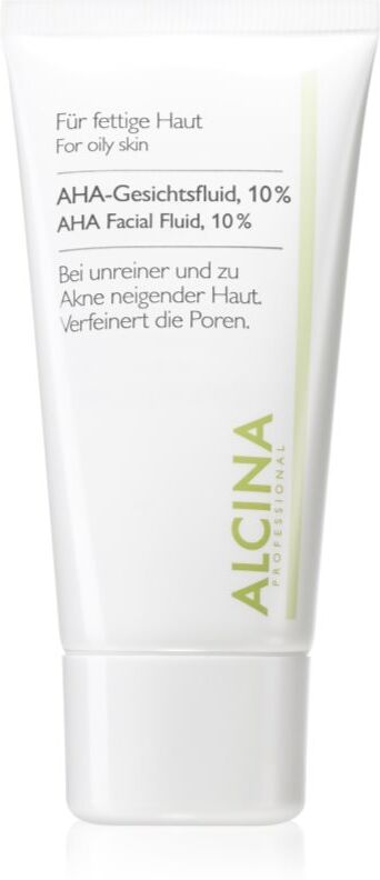 Alcina For Oily Skin facial fluid with 10% AHA 50 ml