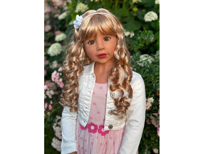 CMTPUPPENGALERIE Stehpuppe Bonnie von Monika Levenig - 122 cm - blond (1-tlg)