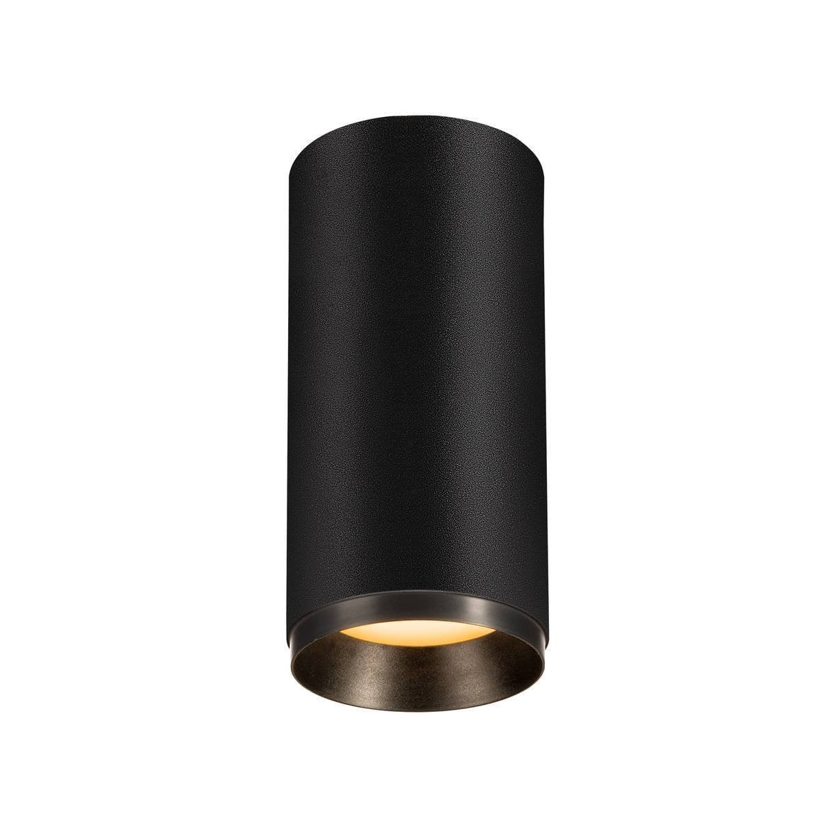 SLV Numinos Led plafondspot zwart