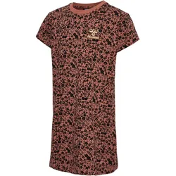 hummel hmlMEJSE kurzarm Kleid Mädchen 8073 - chutney 122