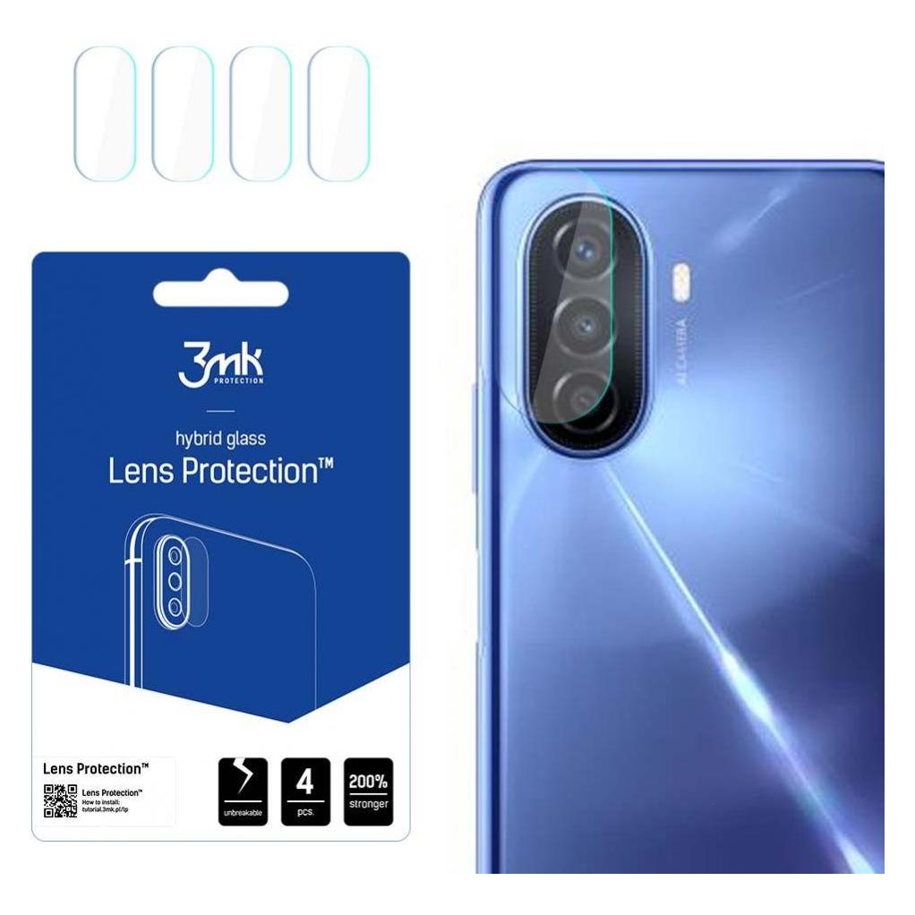 3MK Lens Protect Huawei Nova Y70 Ochrona na obiektyw aparatu 4szt (4 Stk., Huawei Nova Y70) (5903108486439)
