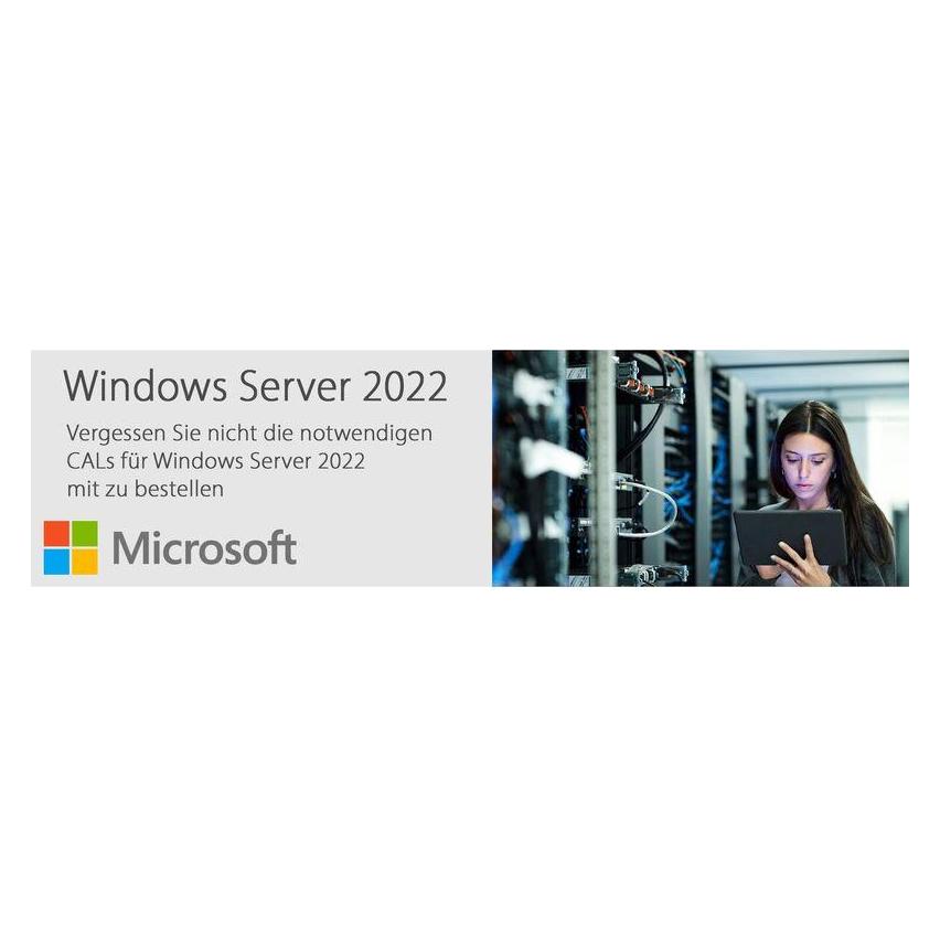 Microsoft Windows Server 2025 Standard 16 Core, OEM, Französisch (unbegrenzt) (EP2-25188)