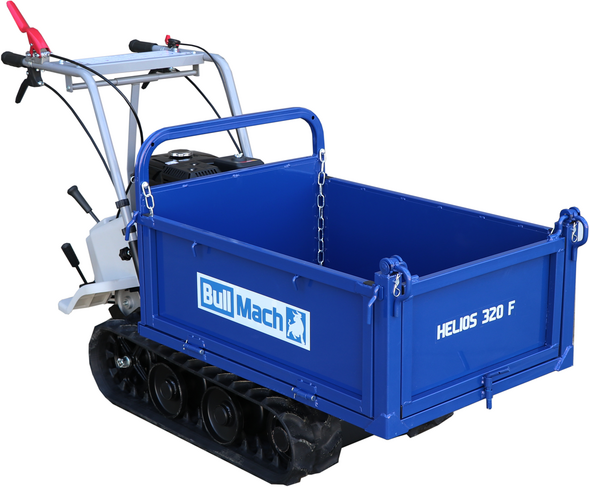 BullMach Helios 320 F - Motocarriola cingolata cassone ribaltabile 320Kg