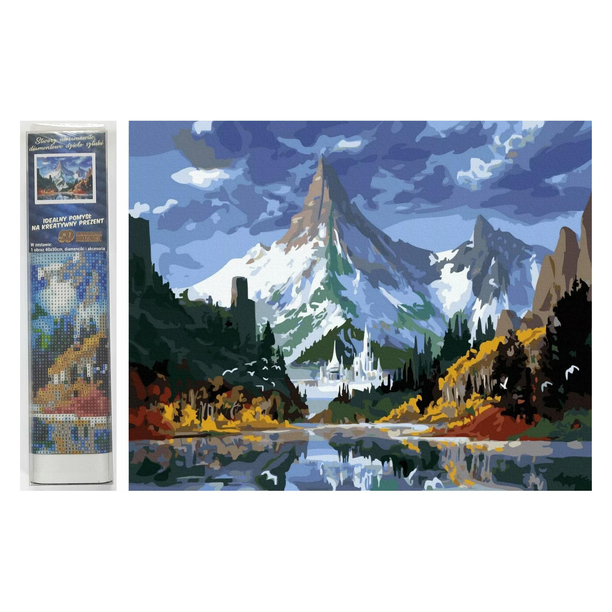 Norimpex Diamond Mosaic - Kirche im Winter (1008540)