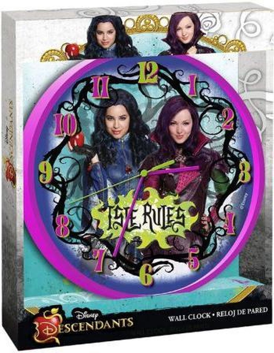 Disney Descendants klok voor volwassenen