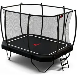 Dino Cars Trampolin inkl. Sicherheitsnetz und Leiter